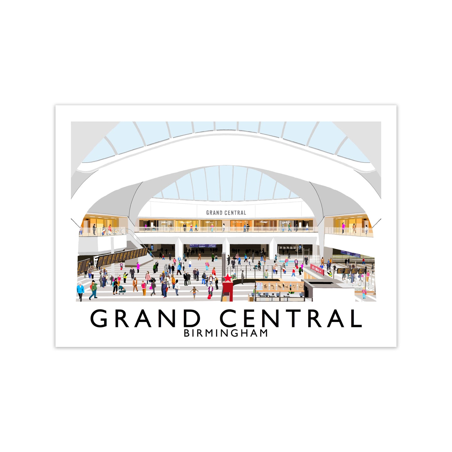 Grand Central Birmingham 2 by Richard O'Neill