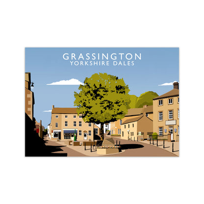 Grassington Yorkshire Dales Art Print by Richard O'Neill