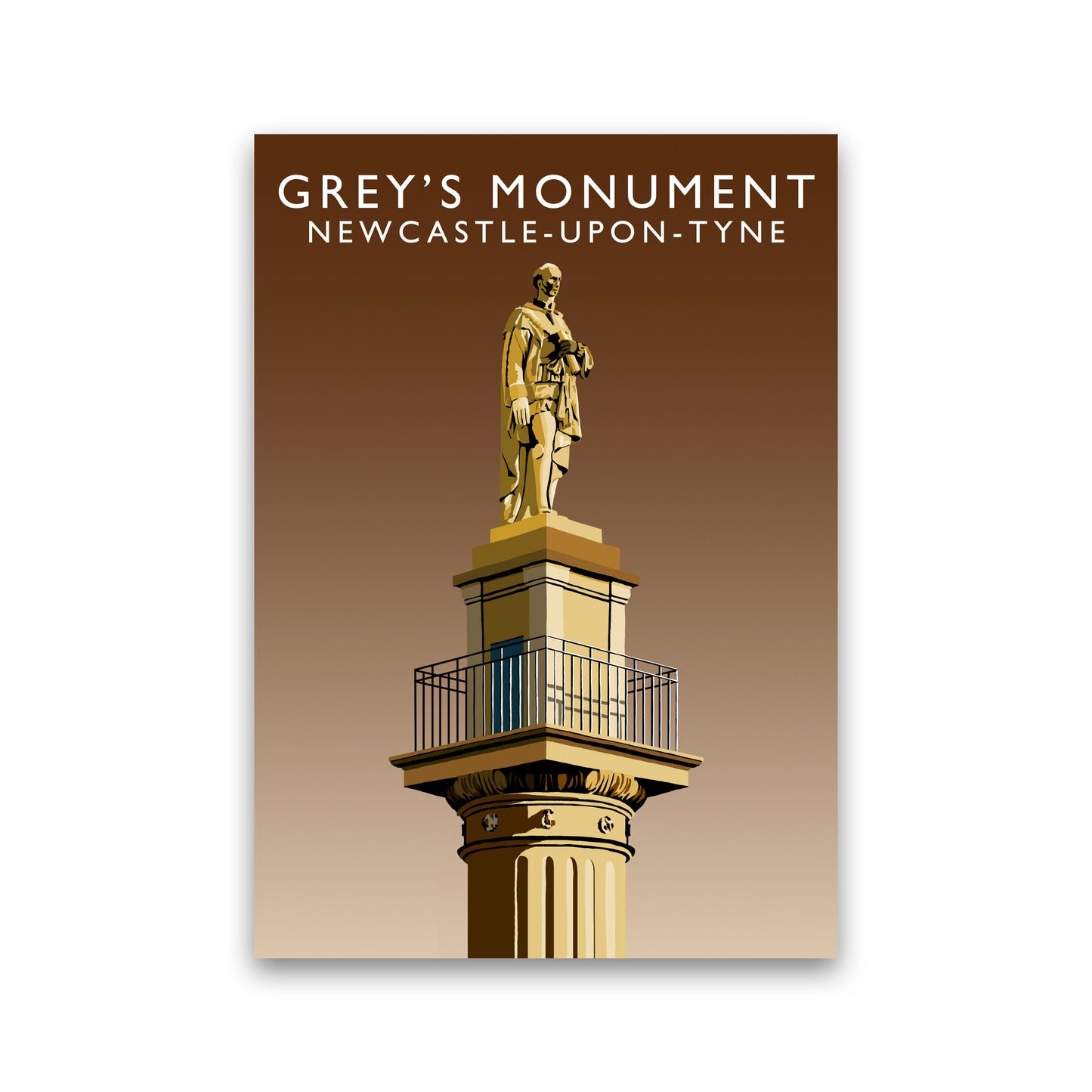 Grey's Monument by Richard O'Neill