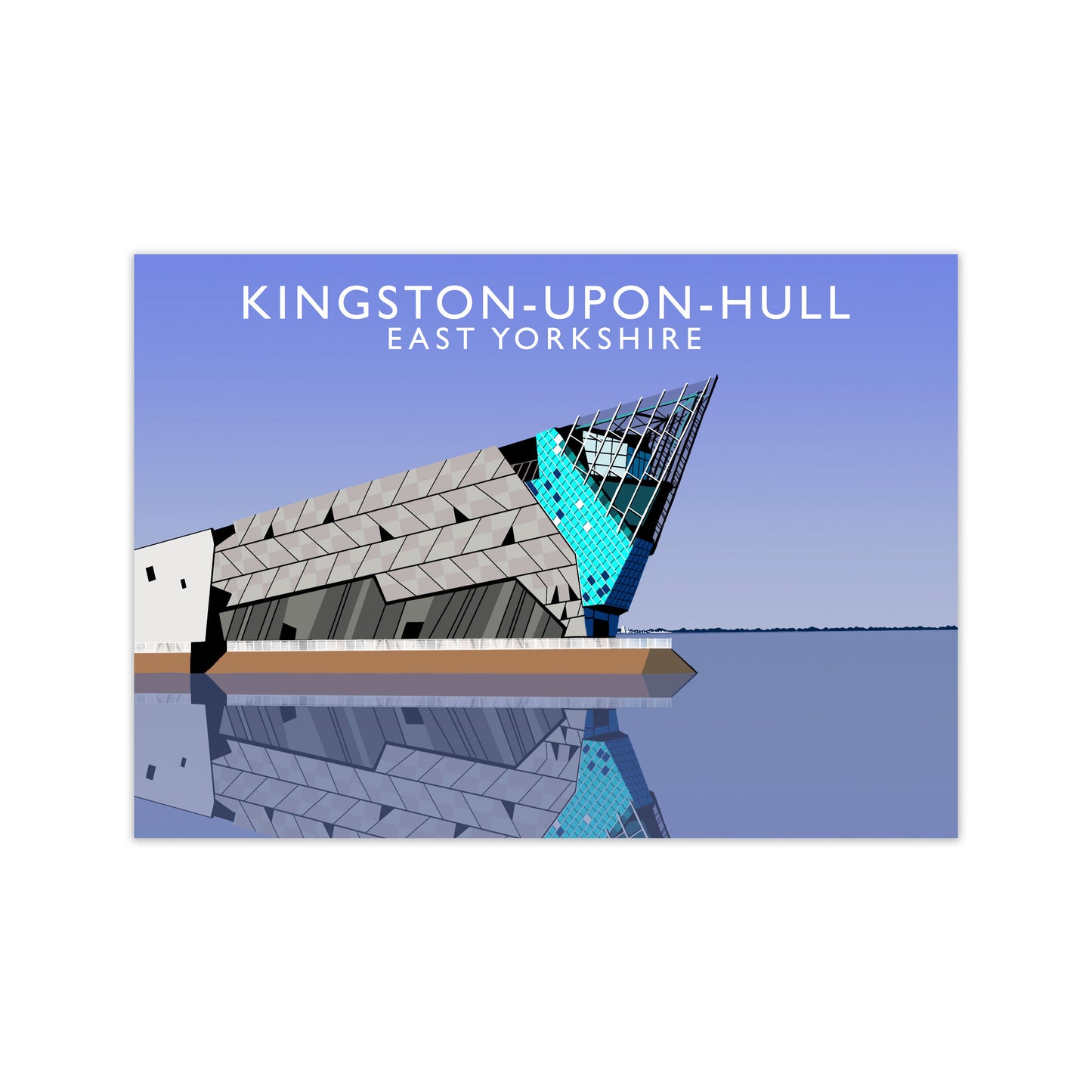 Kingston-Upon-Hull East Yorkshire Travel Art Print by Richard O'Neill