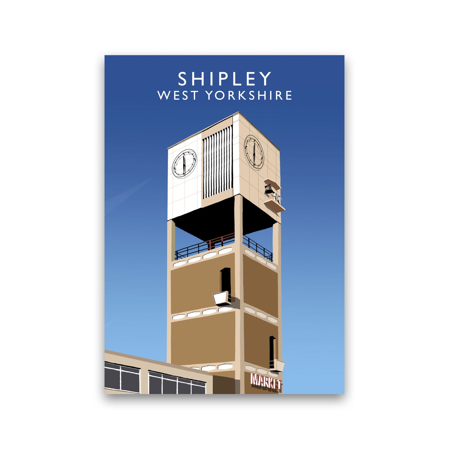 Shipley West Yorkshire Framed Digital Art Print by Richard O'Neill