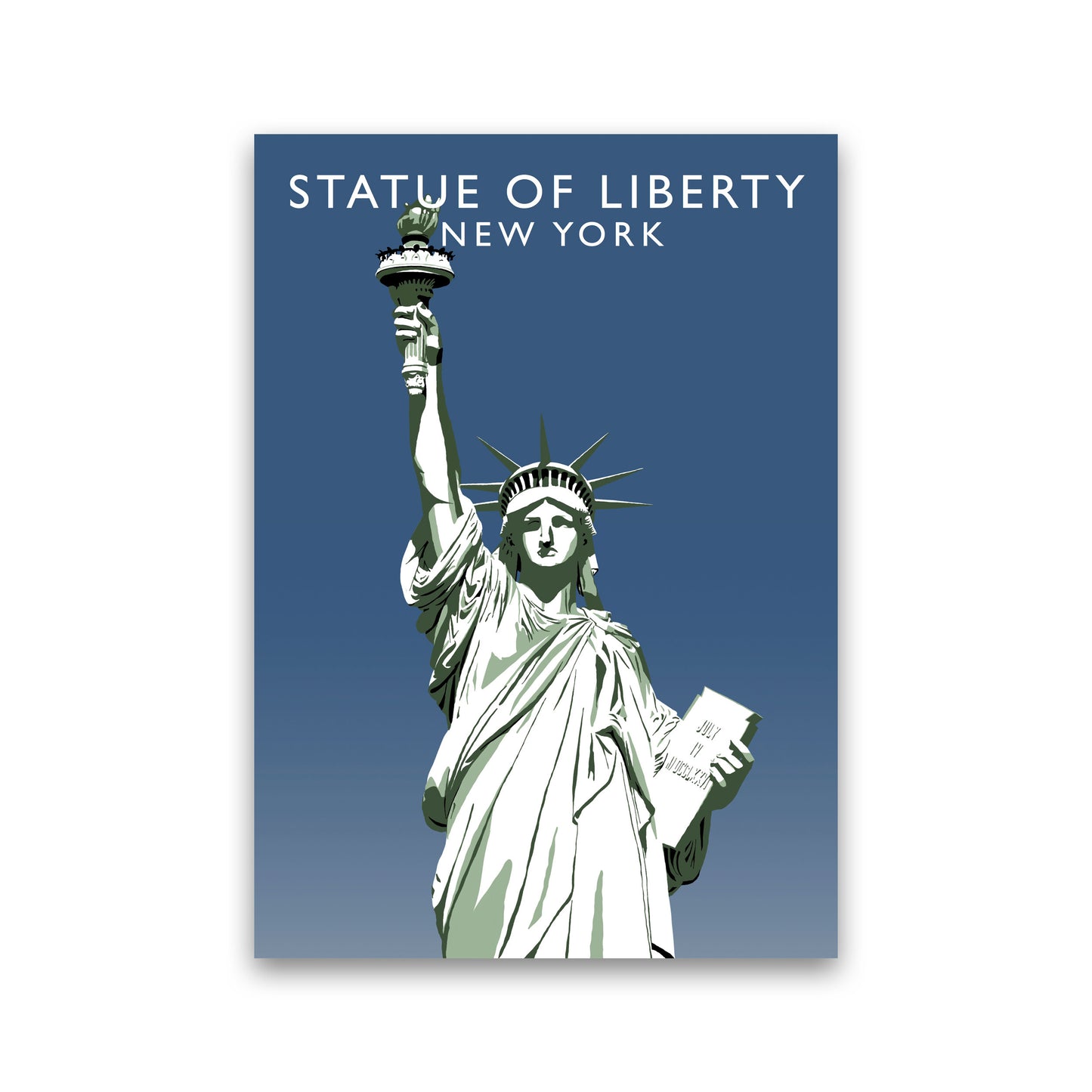 Statue of Liberty New York Art Print by Richard O'Neill