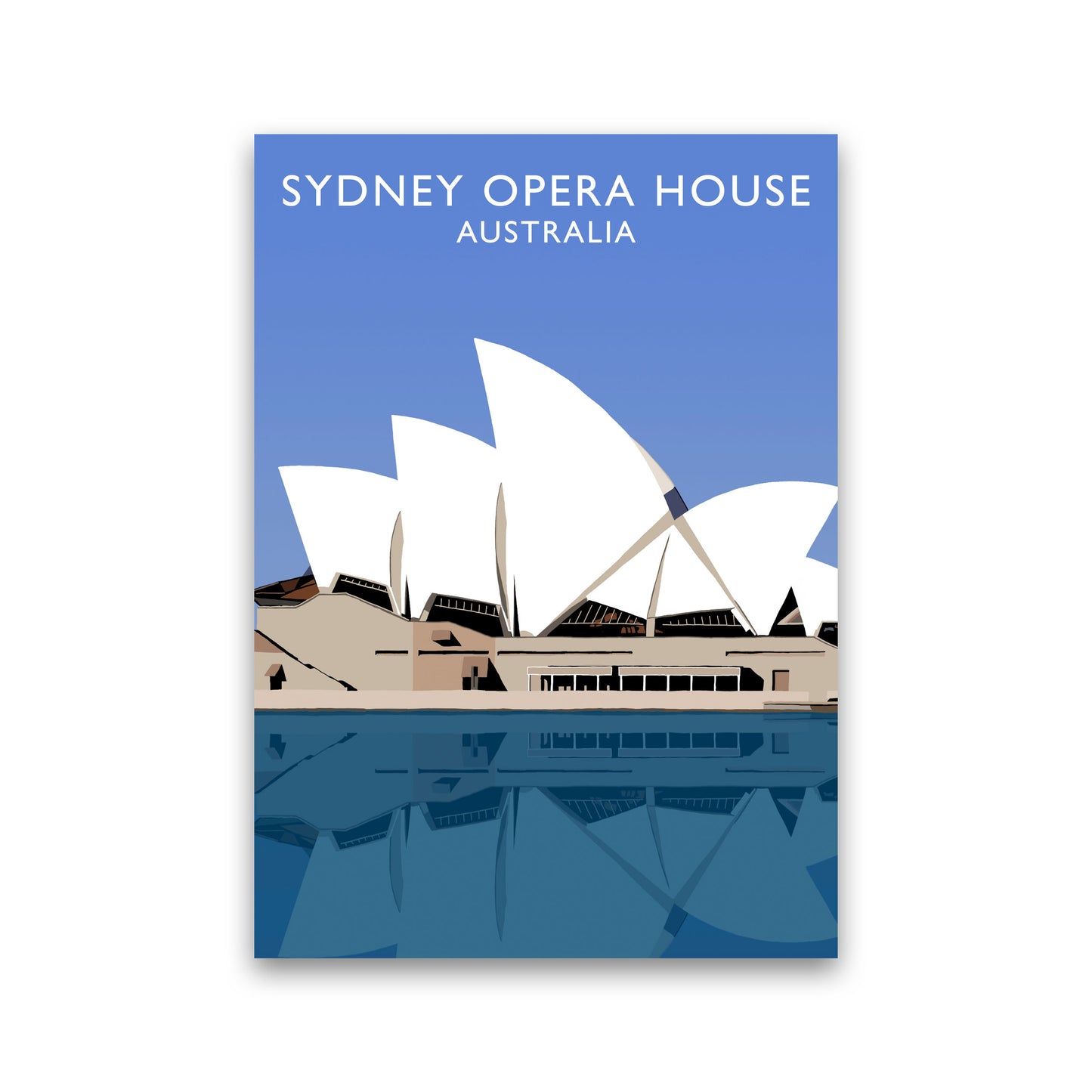 Sydney Opera House Australia Digital Art Print by Richard O'Neill