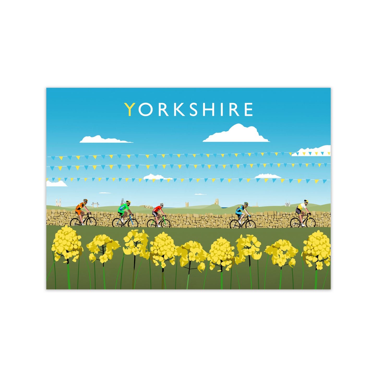 Yorkshire Cycling by Richard O'Neill