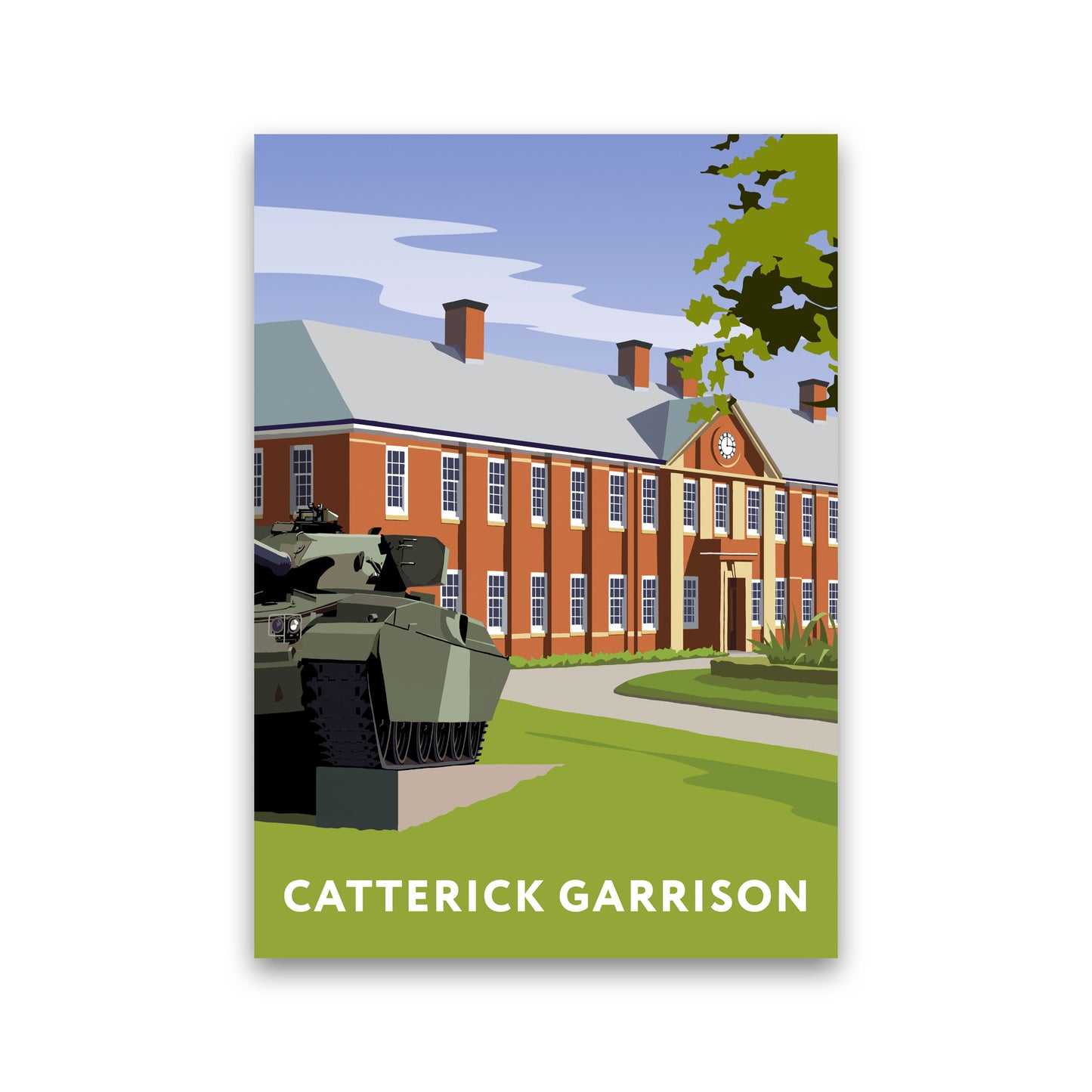 Catterick Garrison Portrait by Richard O'Neill