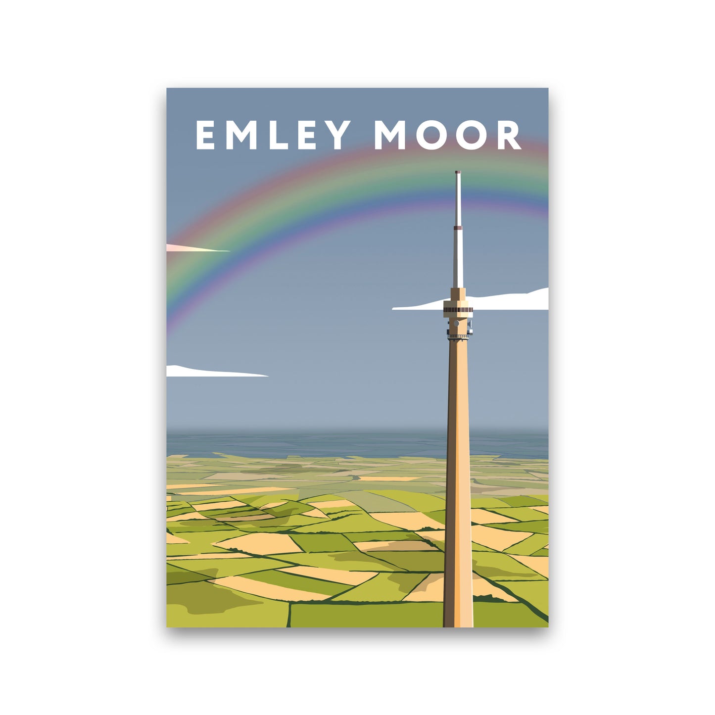 Emley Moor Portrait by Richard O'Neill