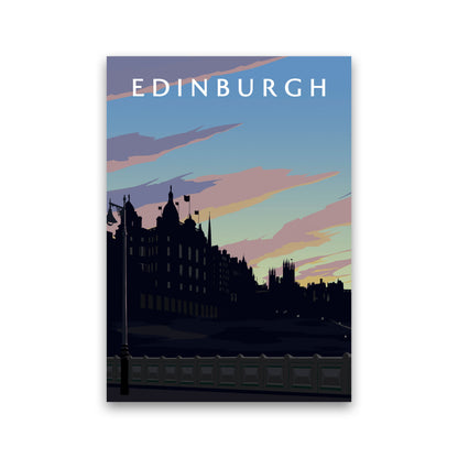 Edinburgh Art Print by Richard O'Neill