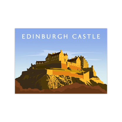 Edinburgh Castle Art Print by Richard O'Neill