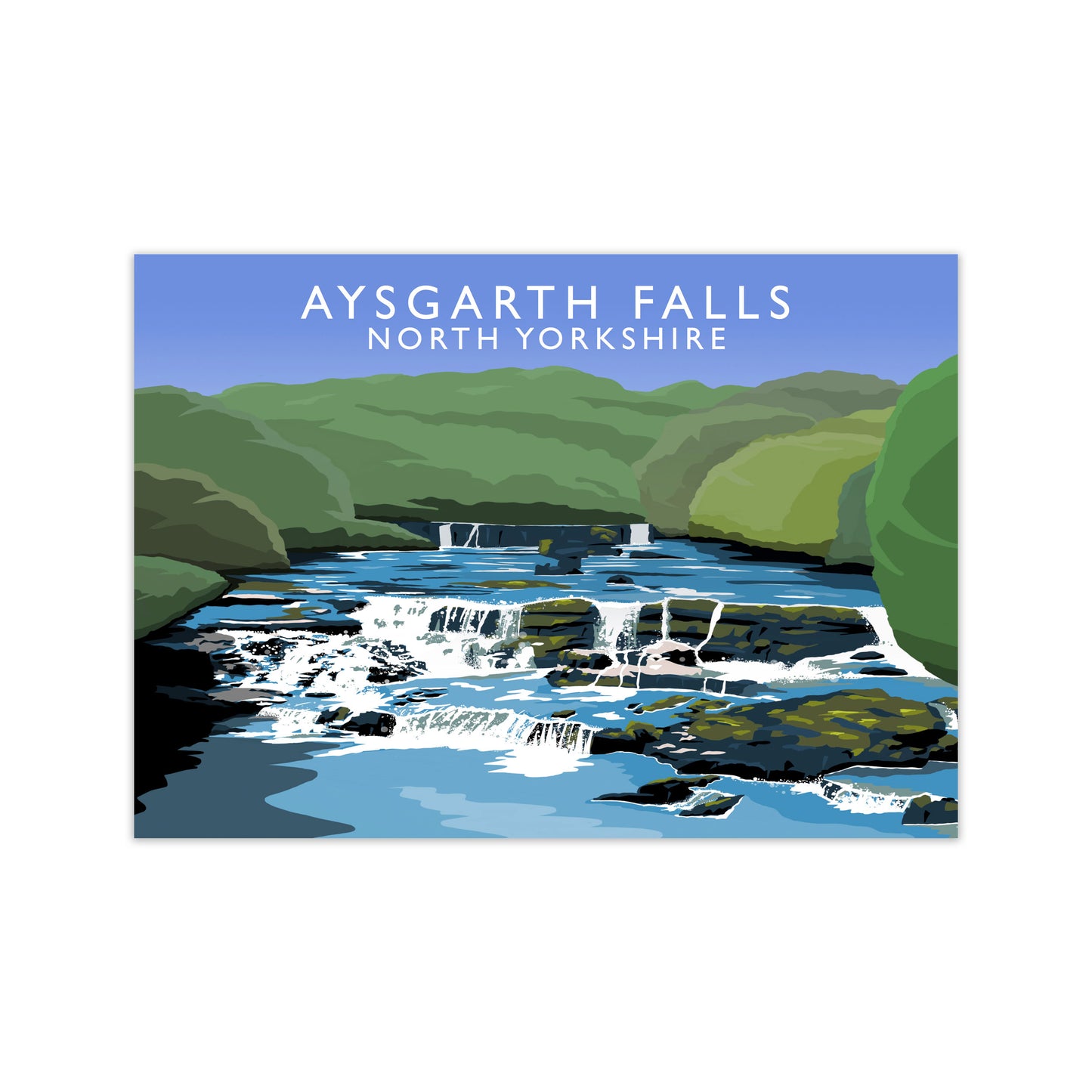 Aysgarth Falls by Richard O'Neill