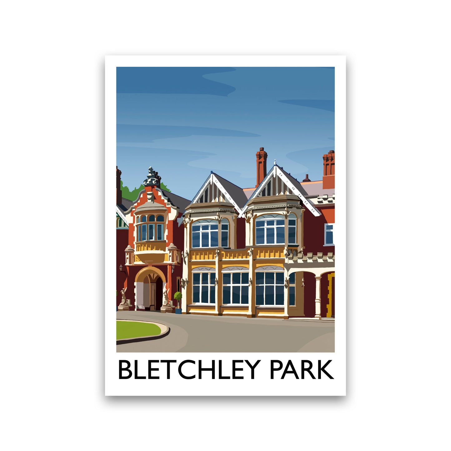 Bletchey Park portrait by Richard O'Neill