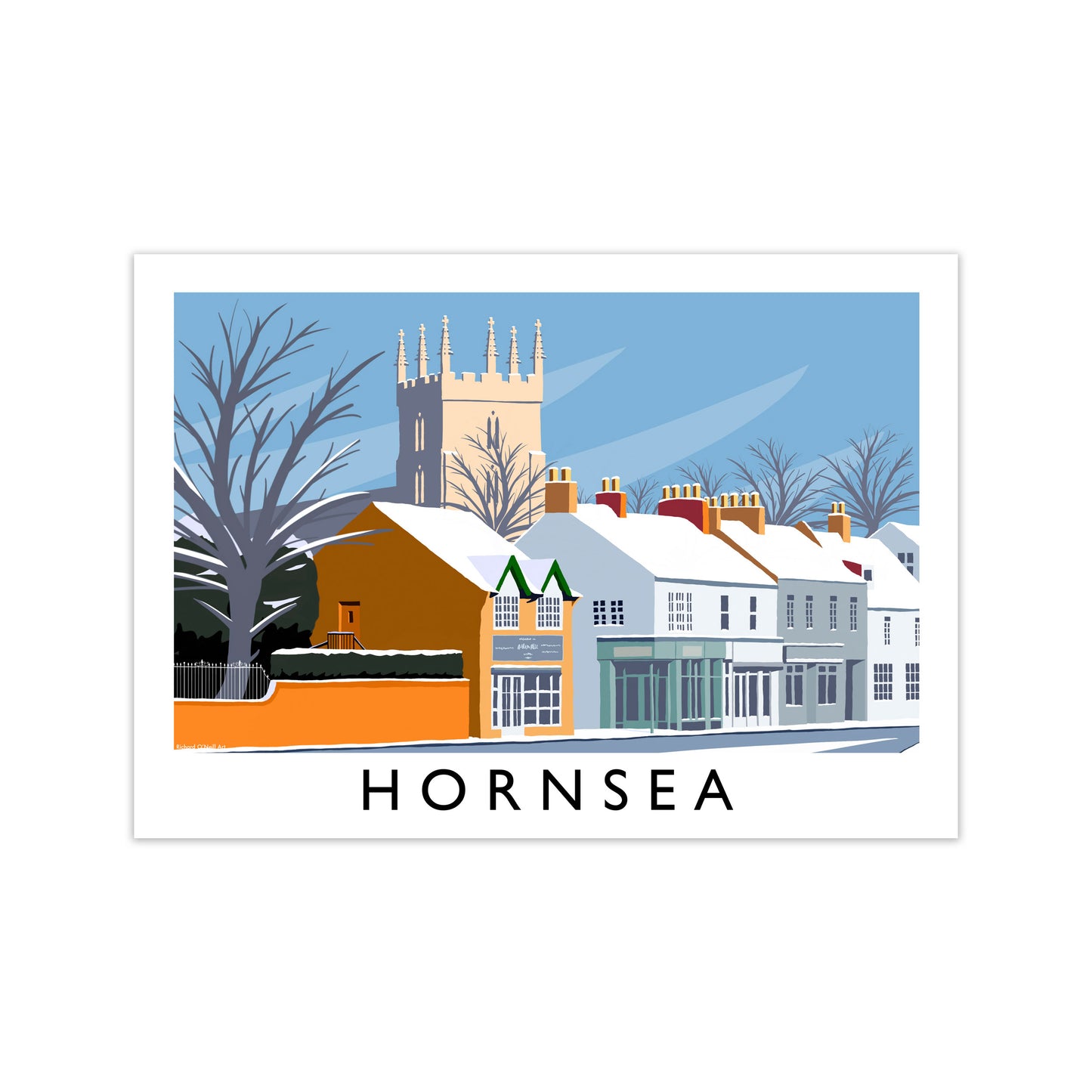 Hornsea (snow) by Richard O'Neill