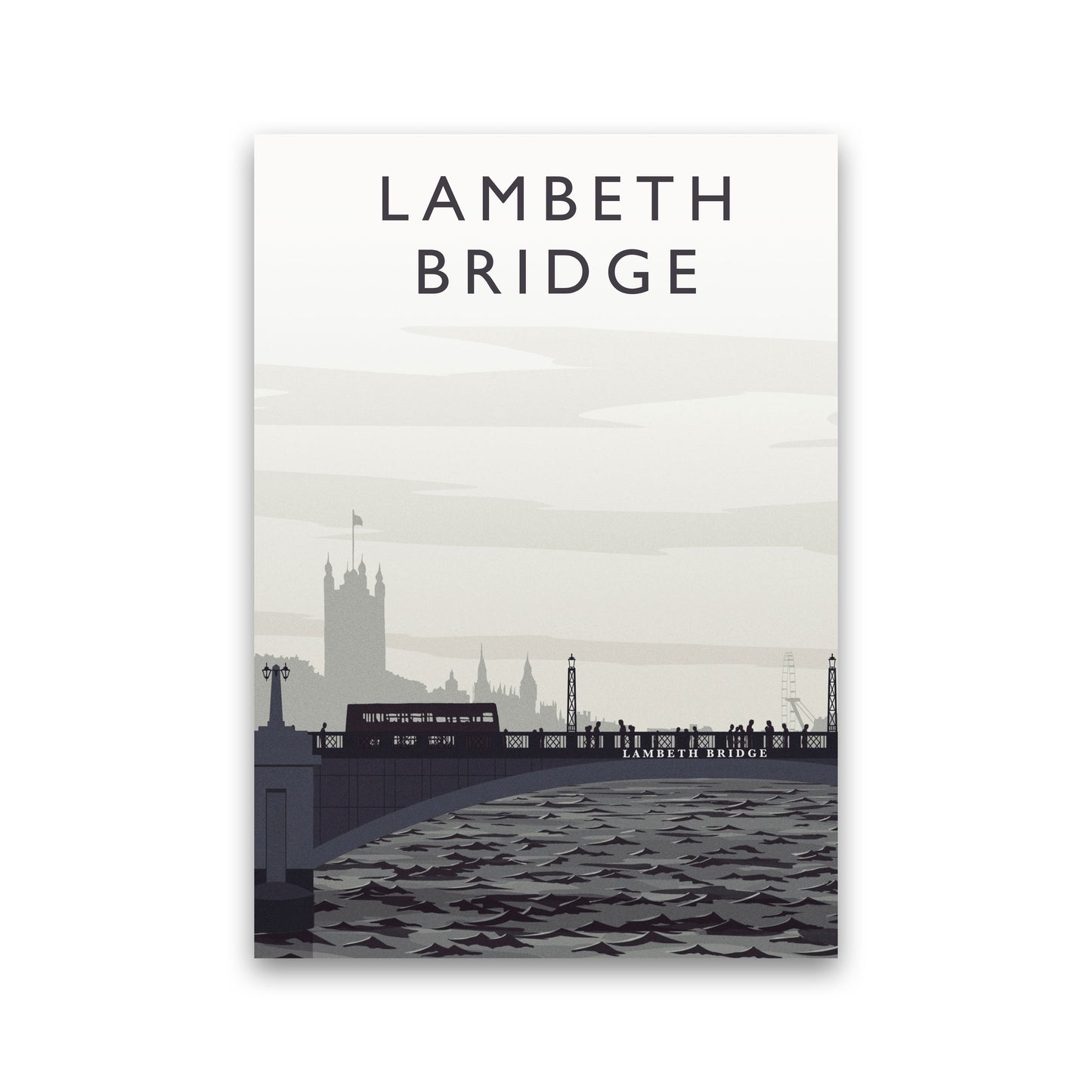 Lambeth Bridge portrait by Richard O'Neill