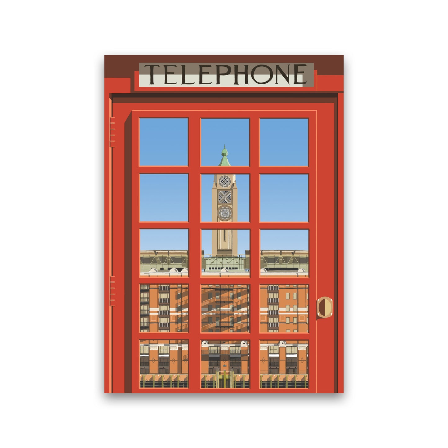 London Telephone Box 1 by Richard O'Neill