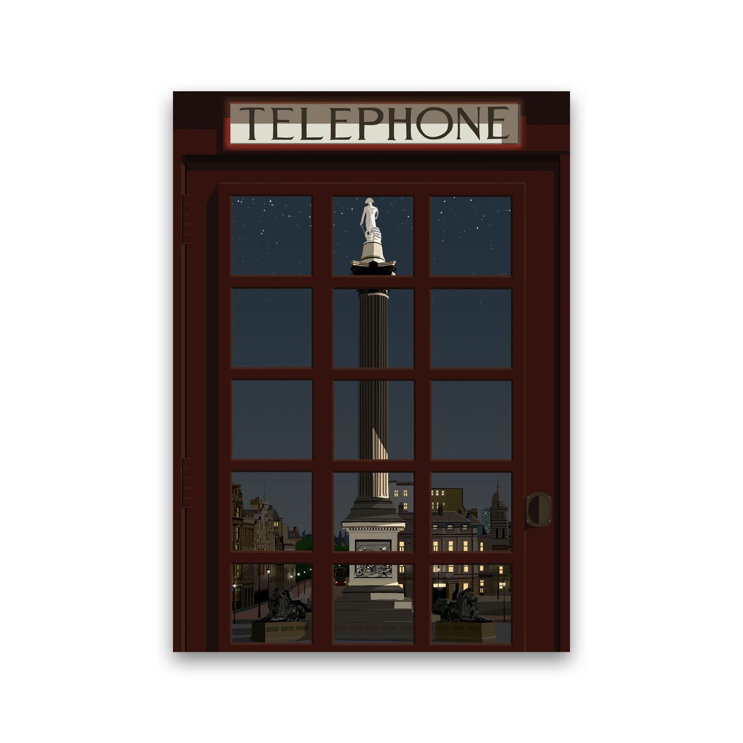 London Telephone Box 12 by Richard O'Neill