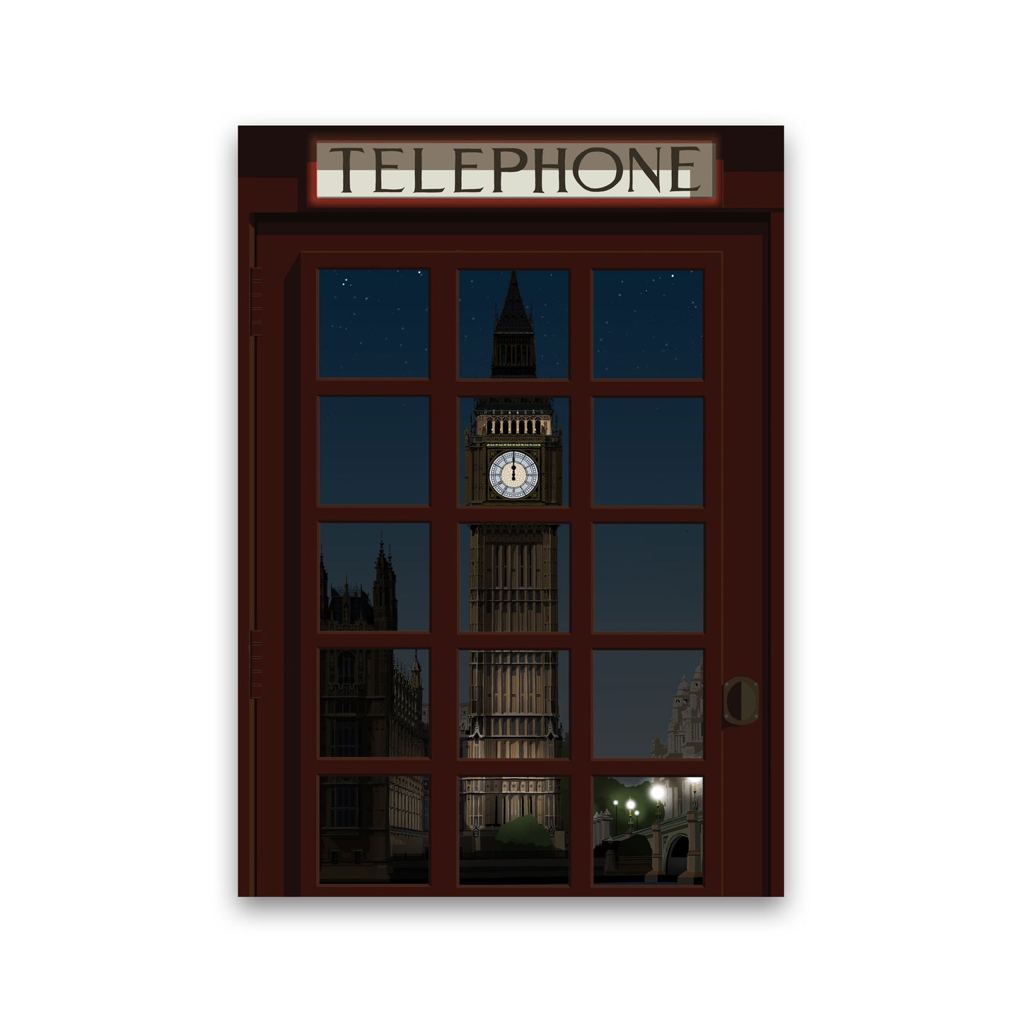 London Telephone Box 14 by Richard O'Neill