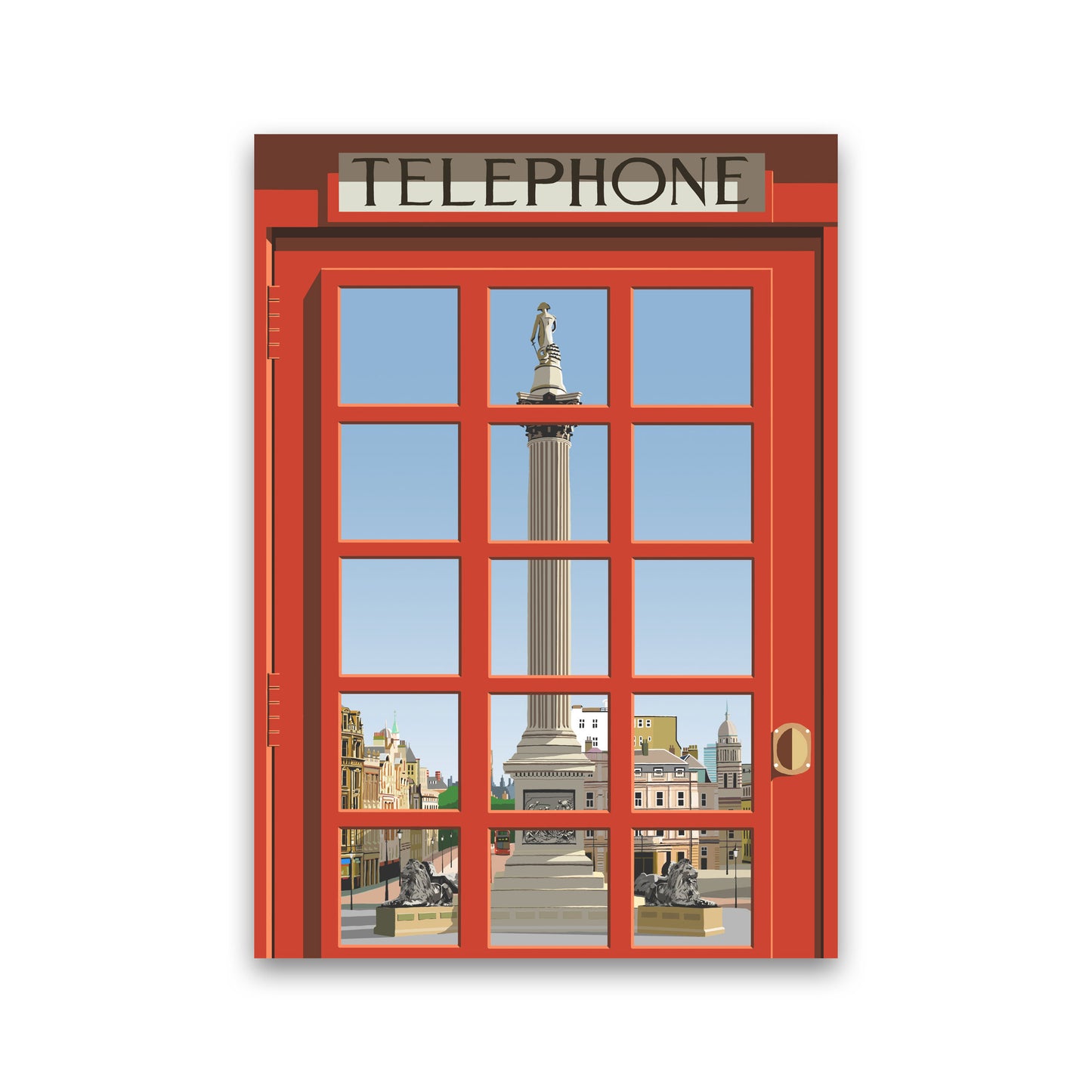 London Telephone Box 18 by Richard O'Neill