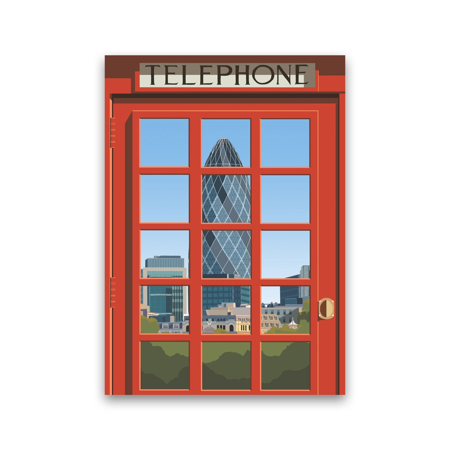 London Telephone Box 19 by Richard O'Neill