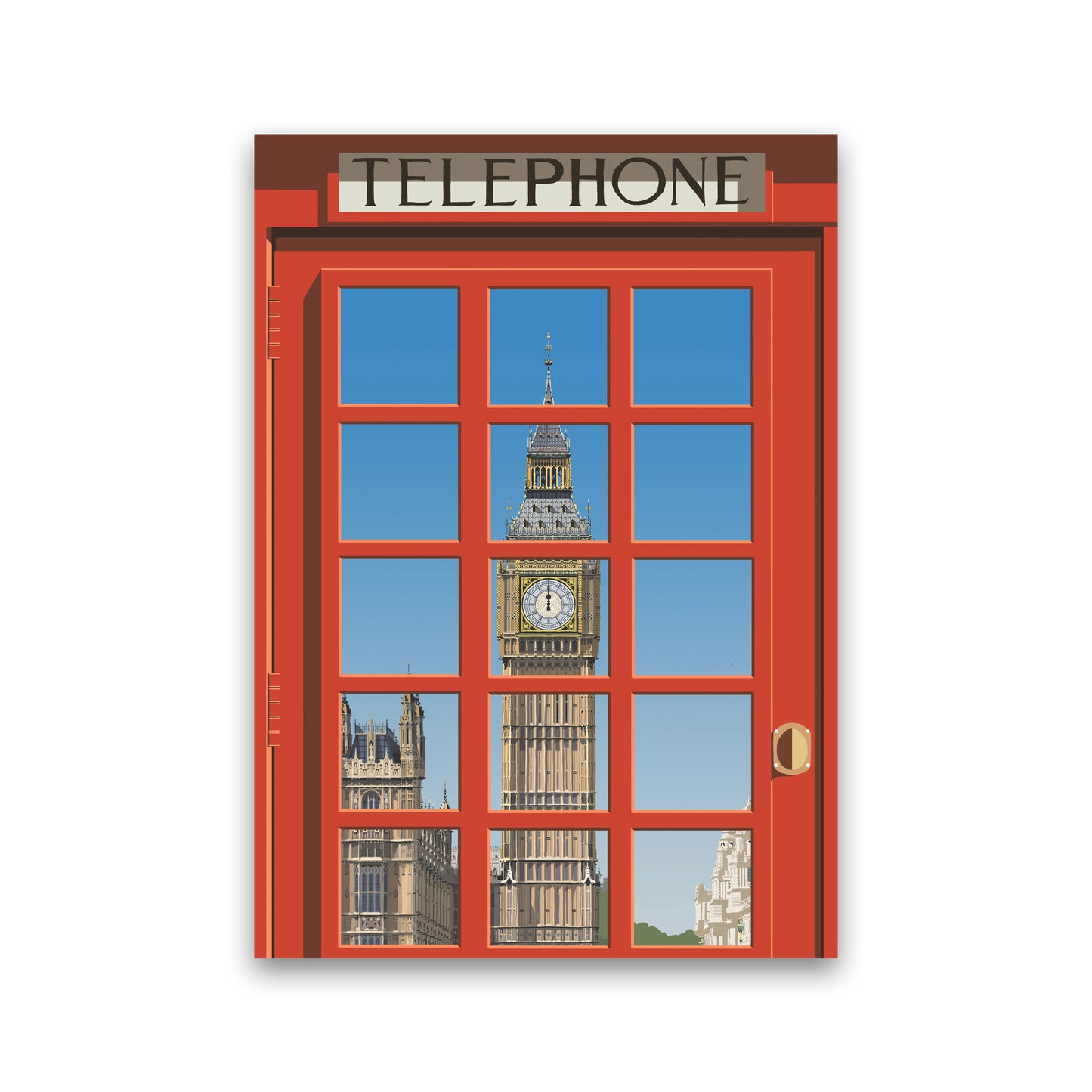 London Telephone Box 2 by Richard O'Neill