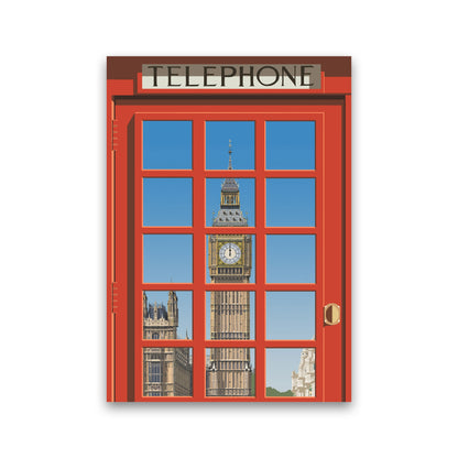 London Telephone Box 2 by Richard O'Neill