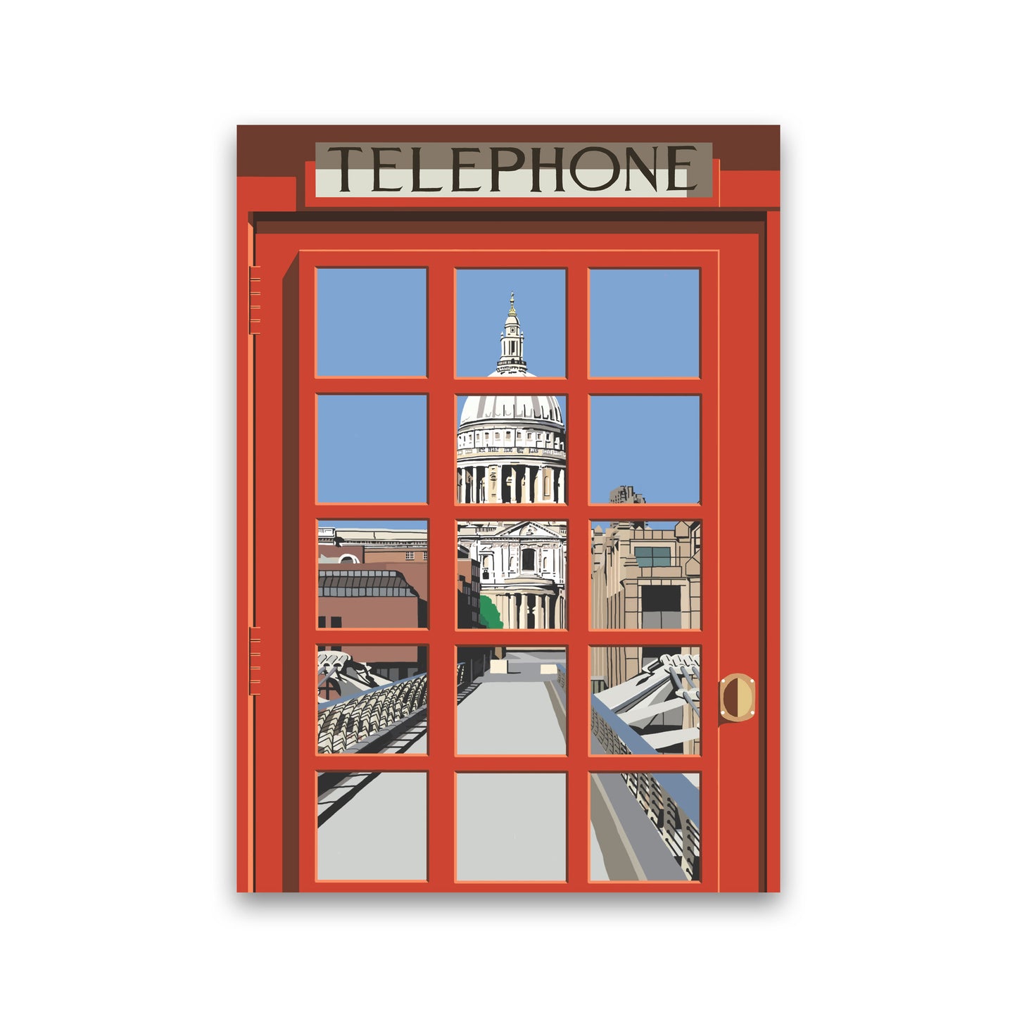 London Telephone Box 3 by Richard O'Neill