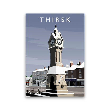 Thirsk 2 (Snow) portrait by Richard O'Neill