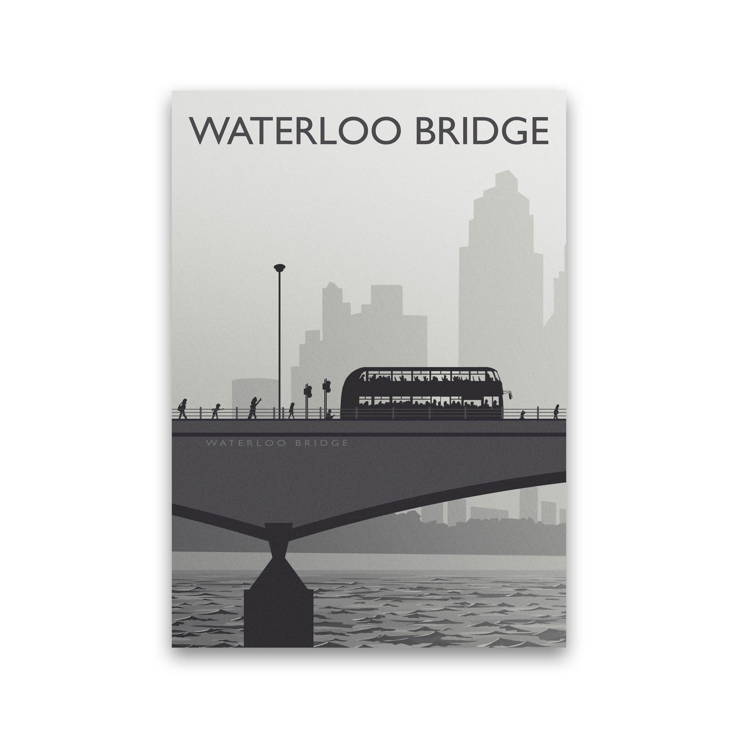 Waterloo Bridge portrait by Richard O'Neill