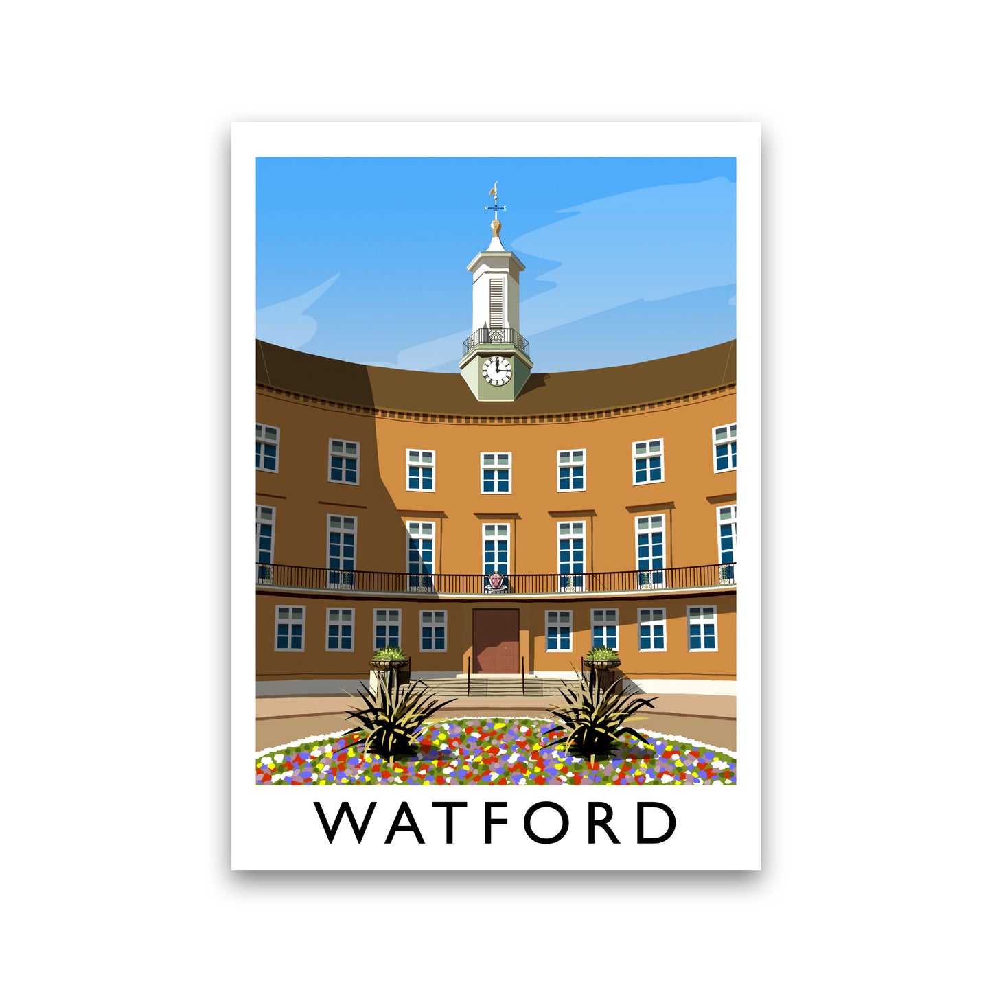 Watford portrait by Richard O'Neill