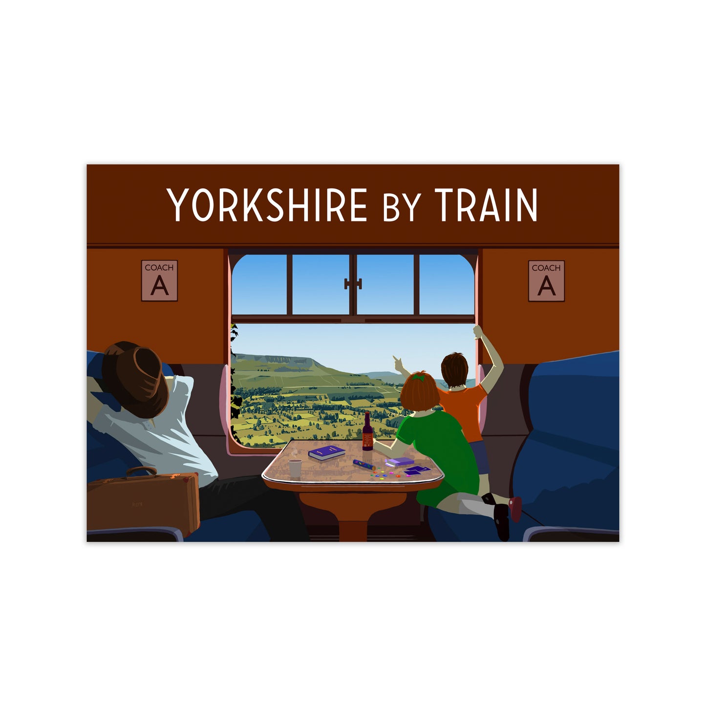 Yorkshire by Train 1 by Richard O'Neill