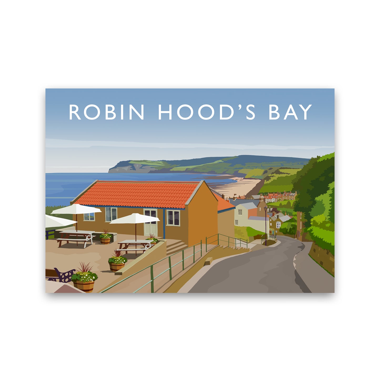 Robin Hood's Bay 3 by Richard O'Neill Print Only