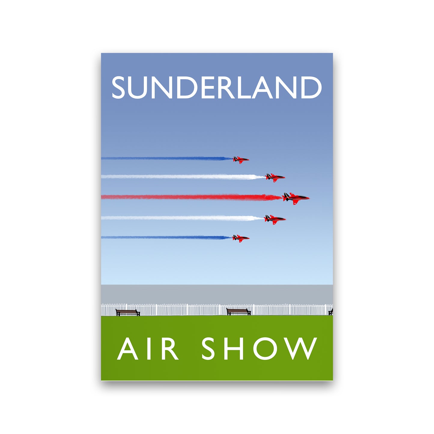 Sunderland Air Show portrait by Richard O'Neill Print Only