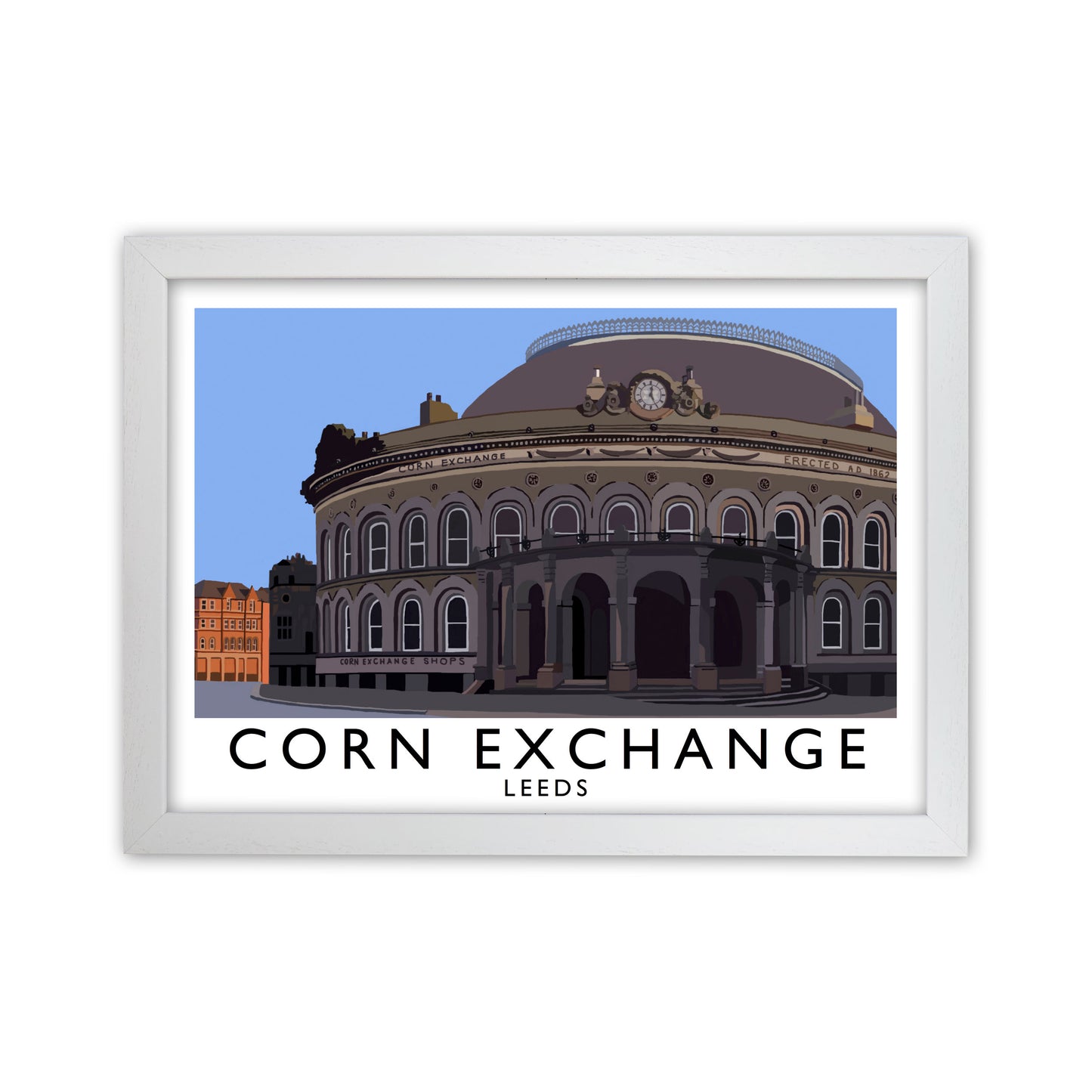 Corn Exchange by Richard O'Neill White Grain