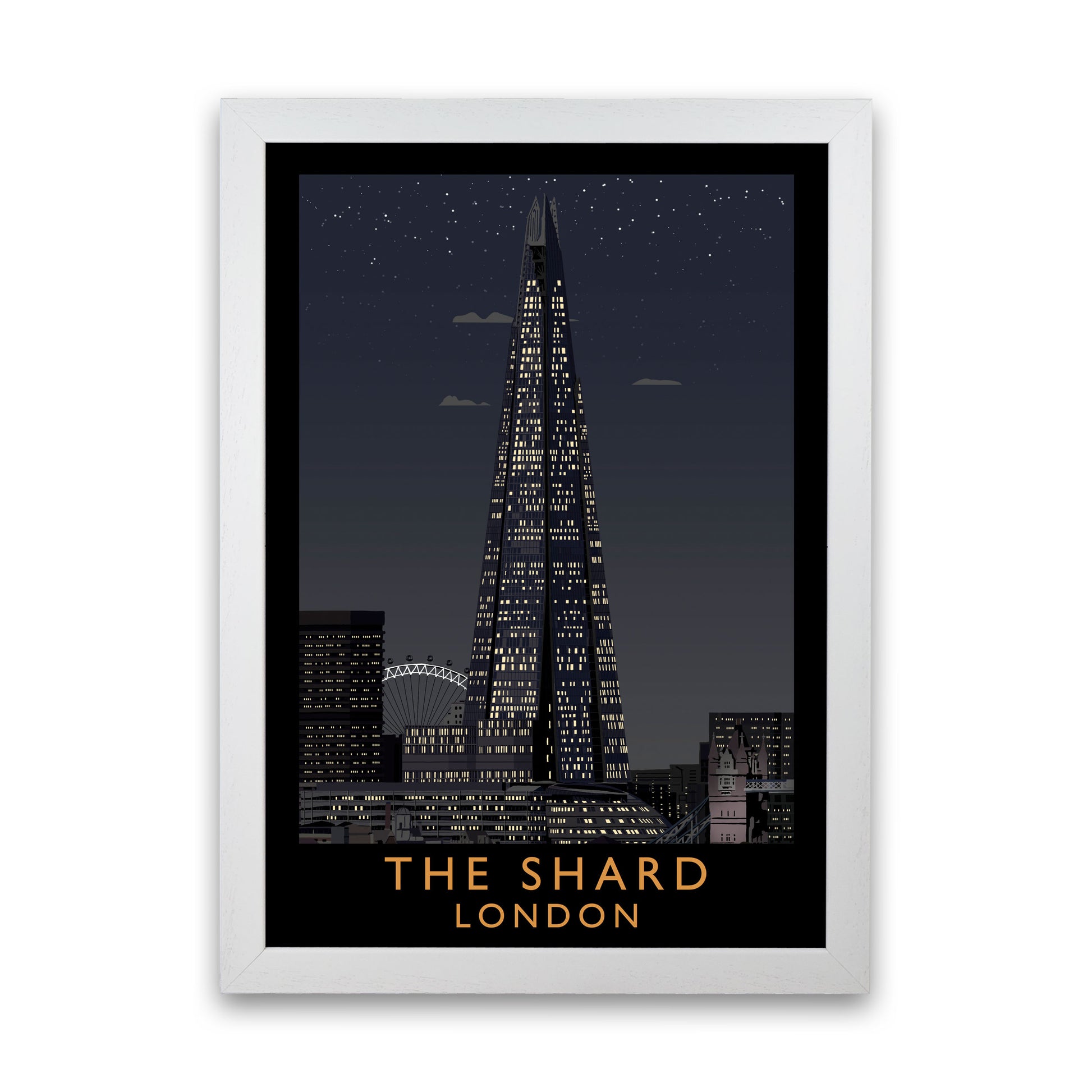 The Shard by Richard O'Neill White Grain