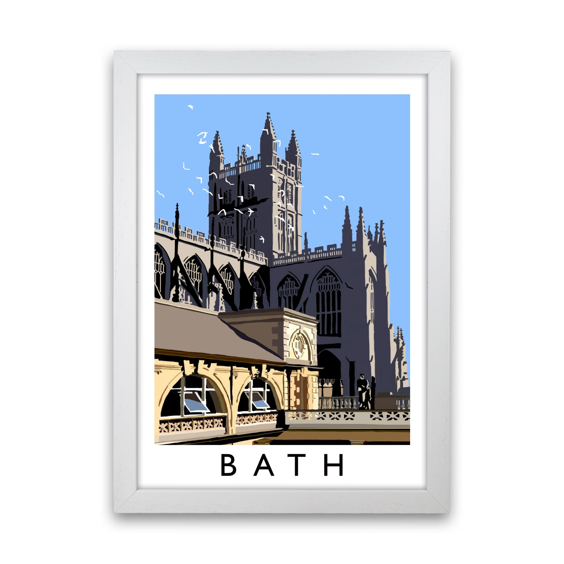 Bath by Richard O'Neill White Grain