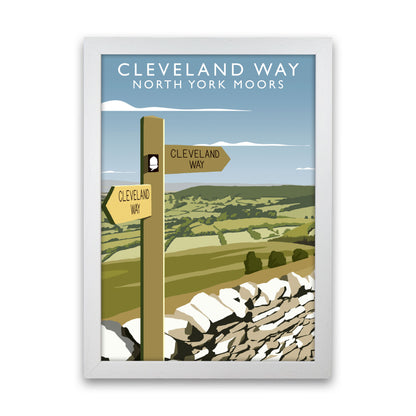 Cleveland Way (Portrait) by Richard O'Neill White Grain