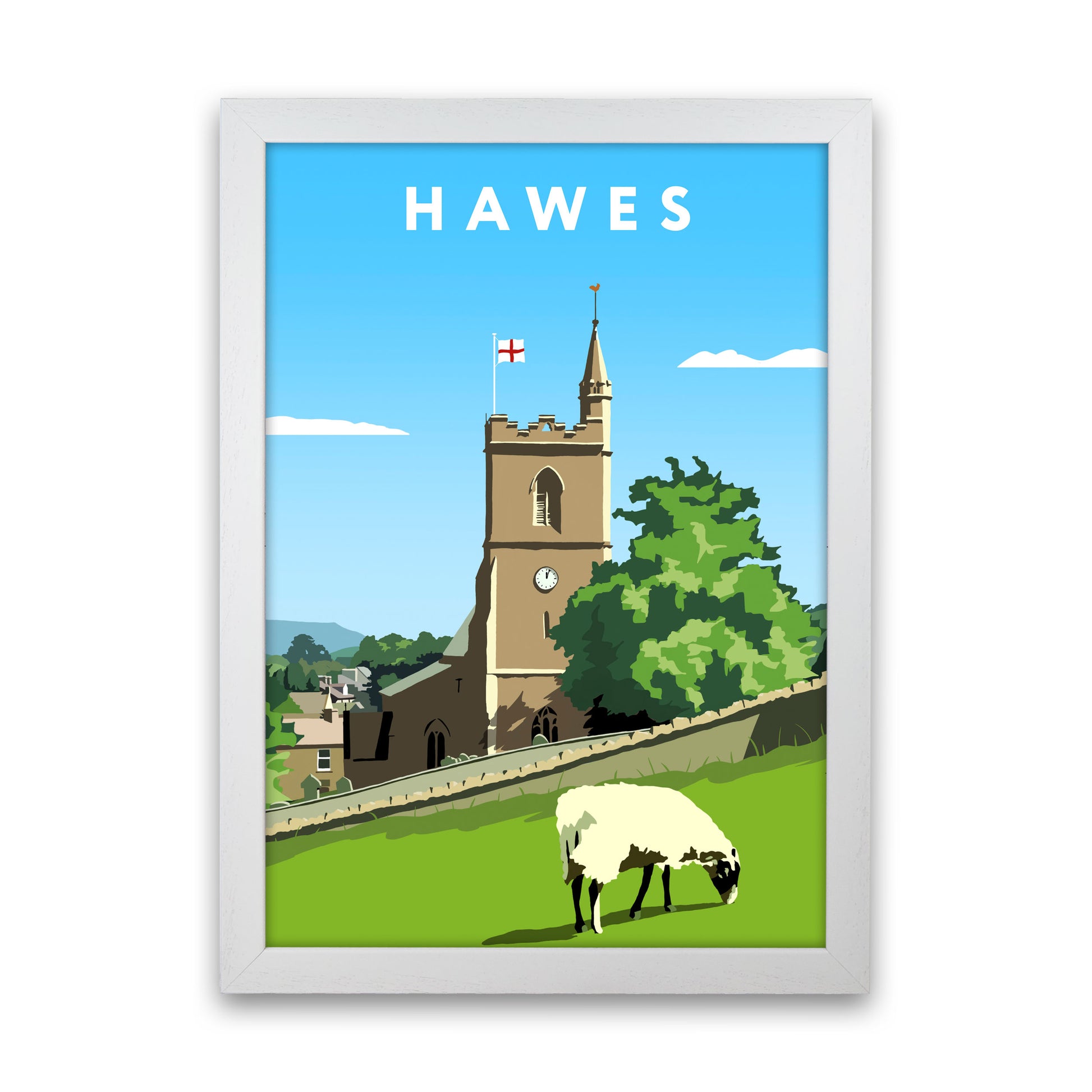 Hawes2 Portrait by Richard O'Neill White Grain