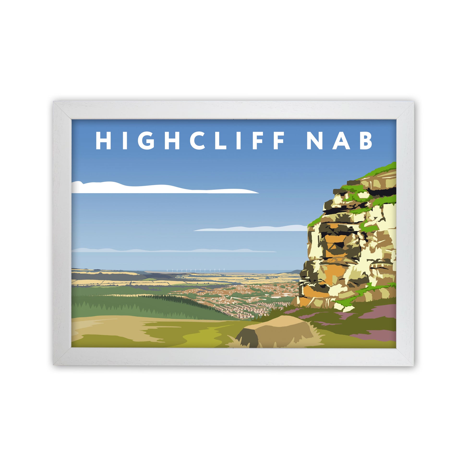 Highcliff Nab by Richard O'Neill White Grain