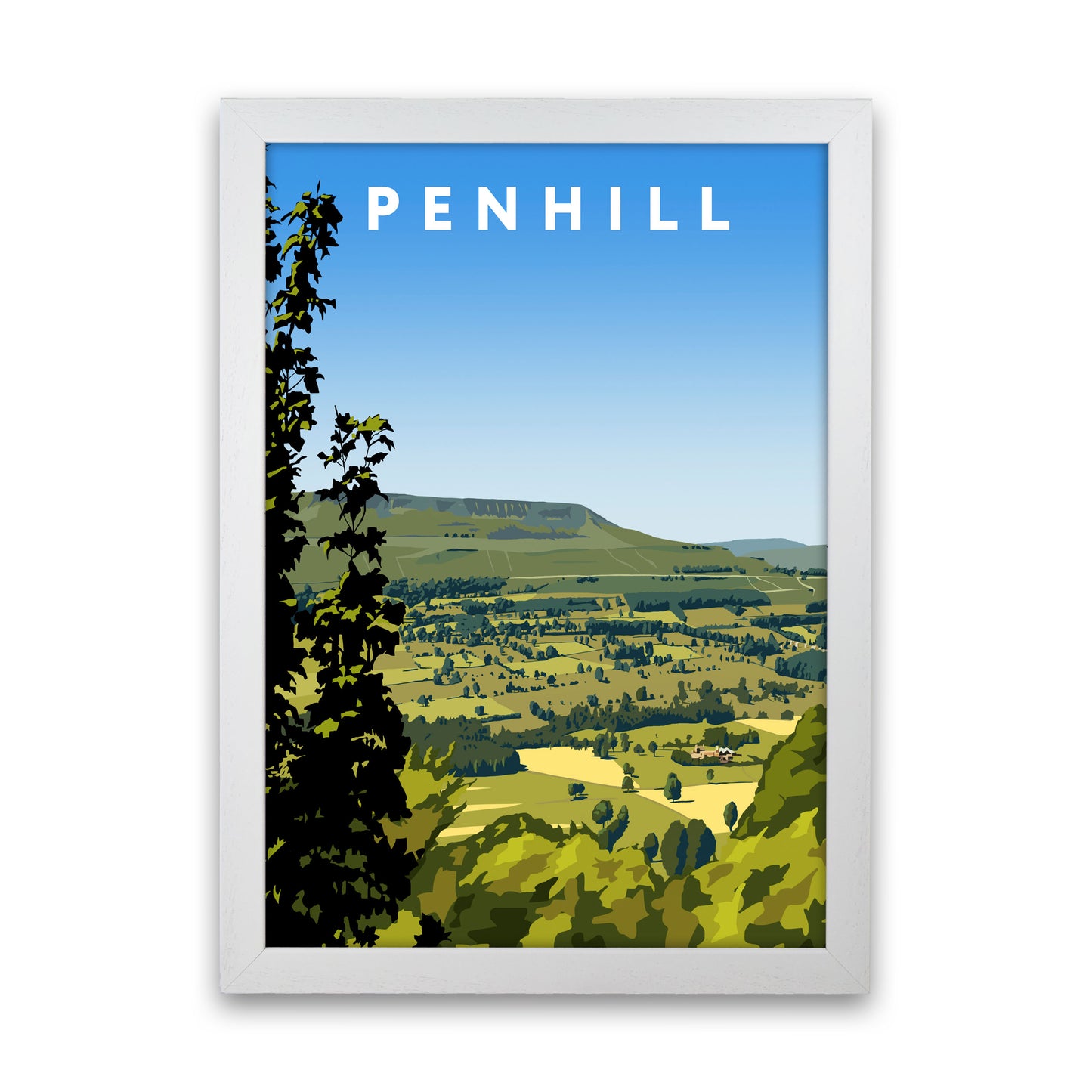 Penhill2 Portrait by Richard O'Neill White Grain