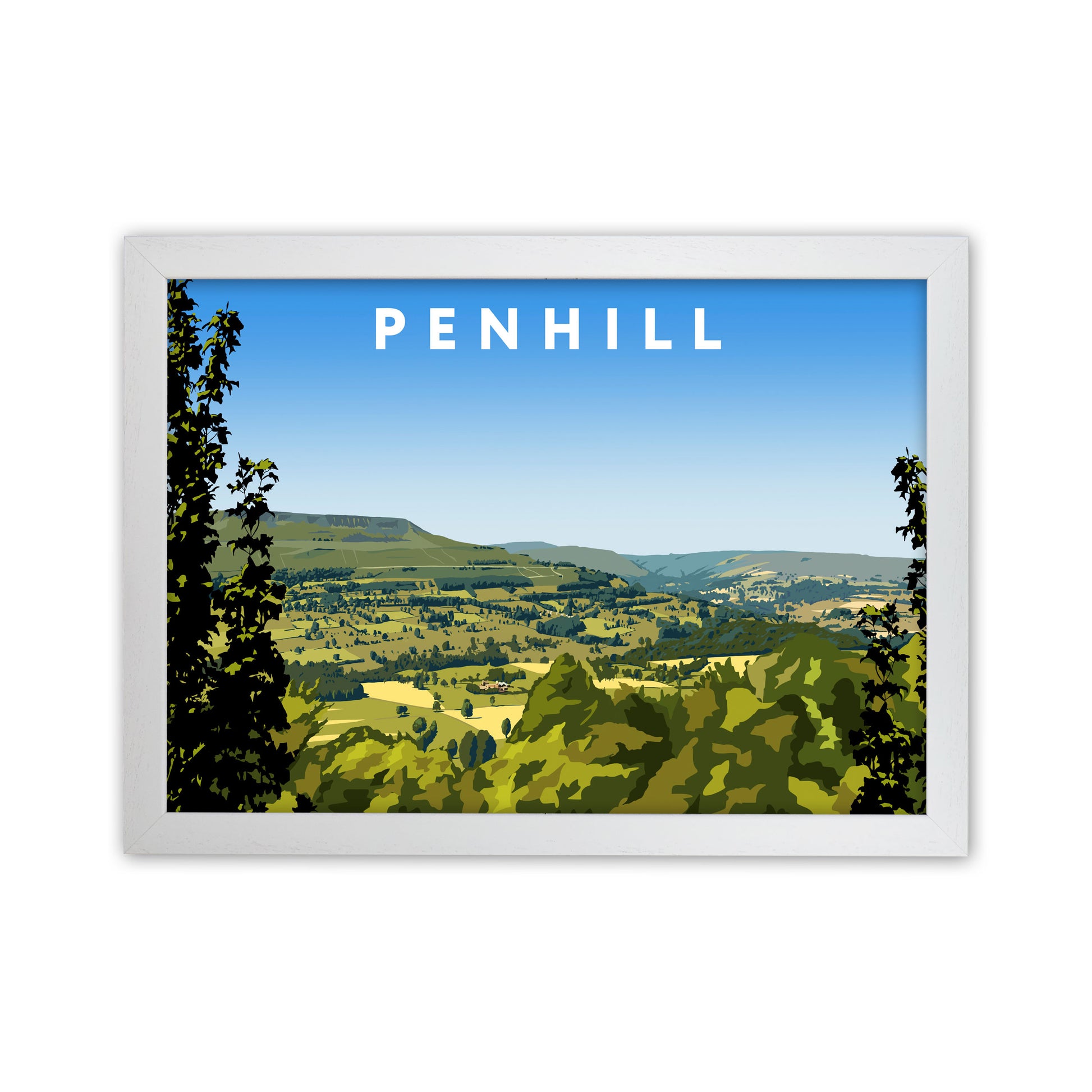 Penhill2 by Richard O'Neill White Grain