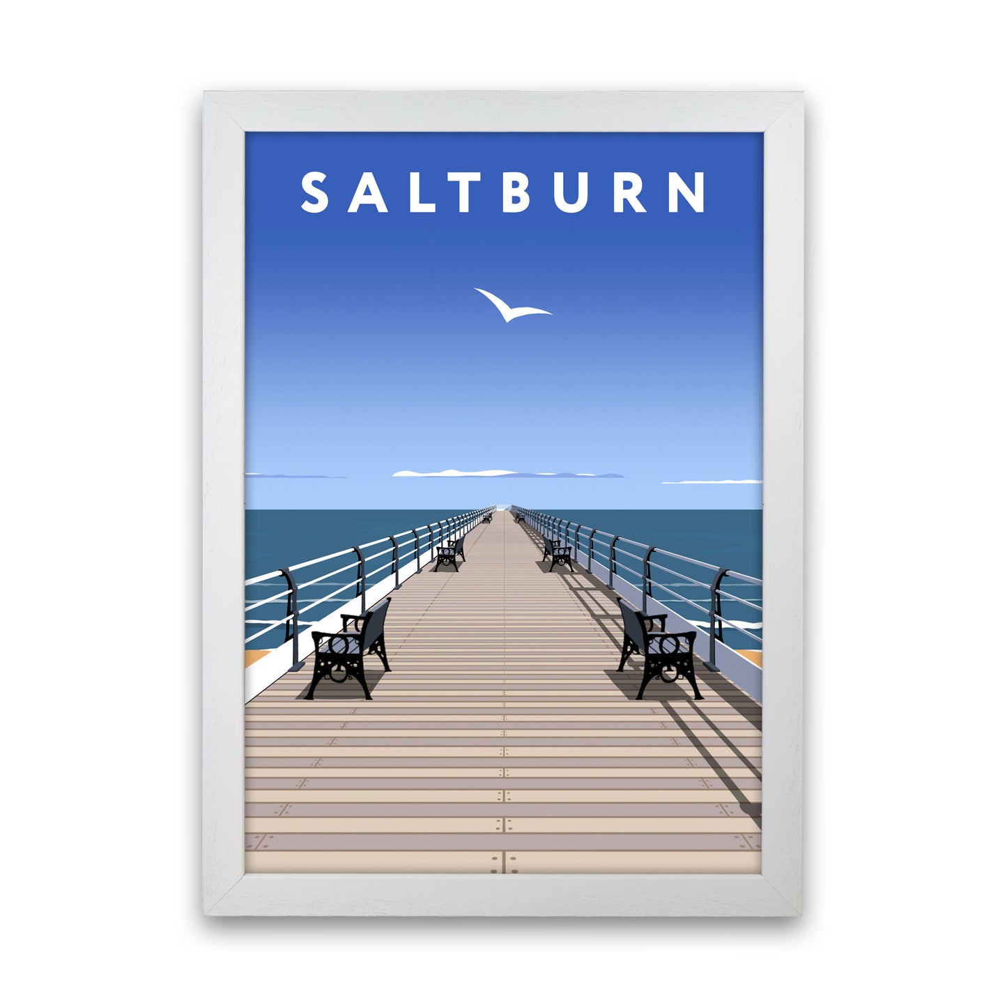 Saltburn Portrait by Richard O'Neill White Grain