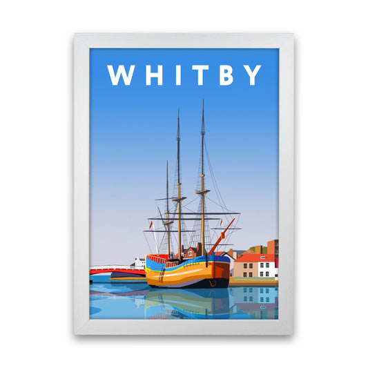 Whitby3 Portrait by Richard O'Neill White Grain