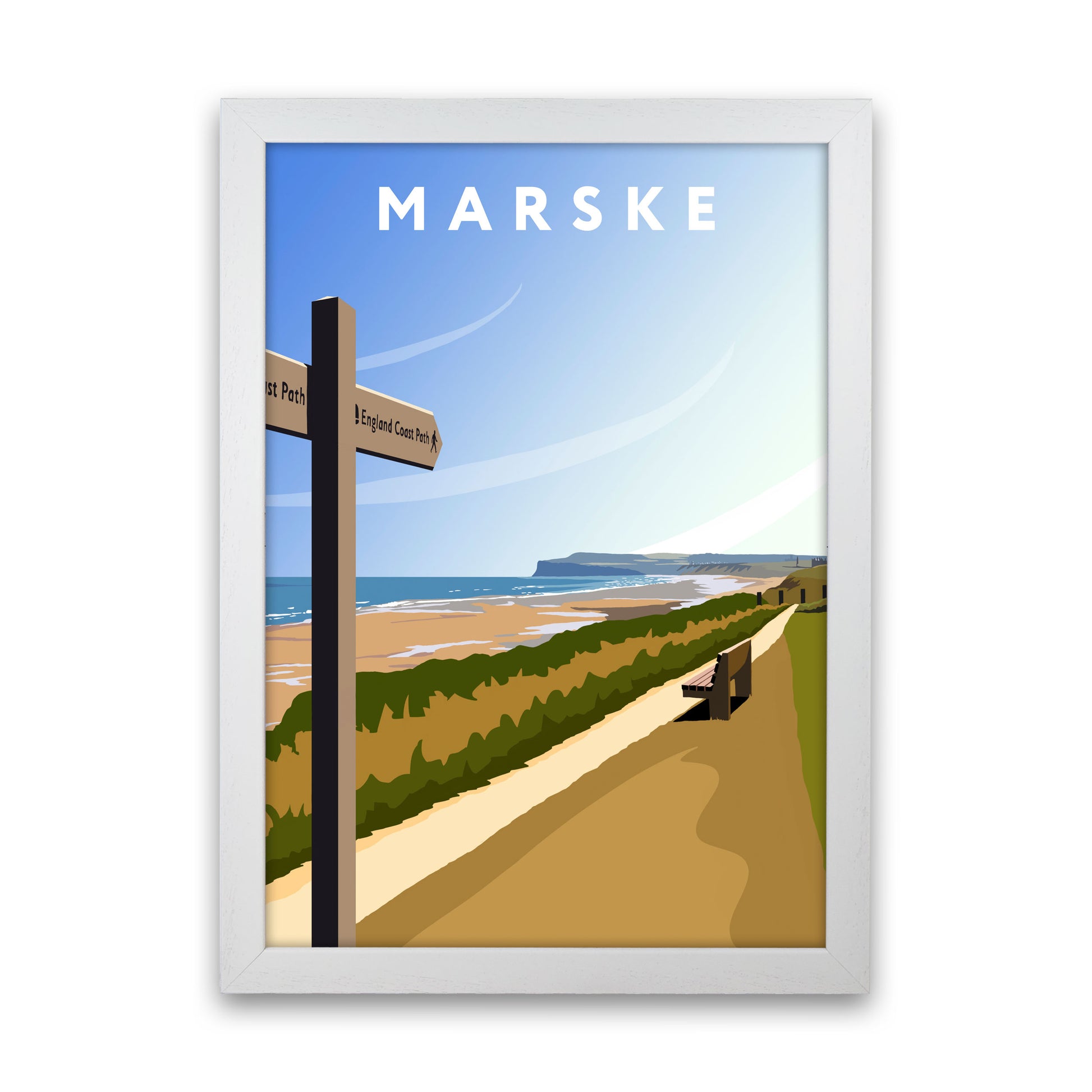 Marske Portrait by Richard O'Neill White Grain