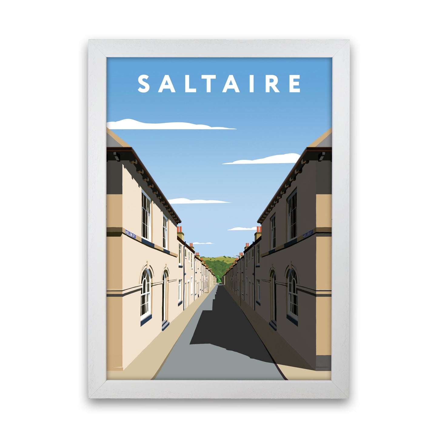 Saltaire Portrait by Richard O'Neill White Grain