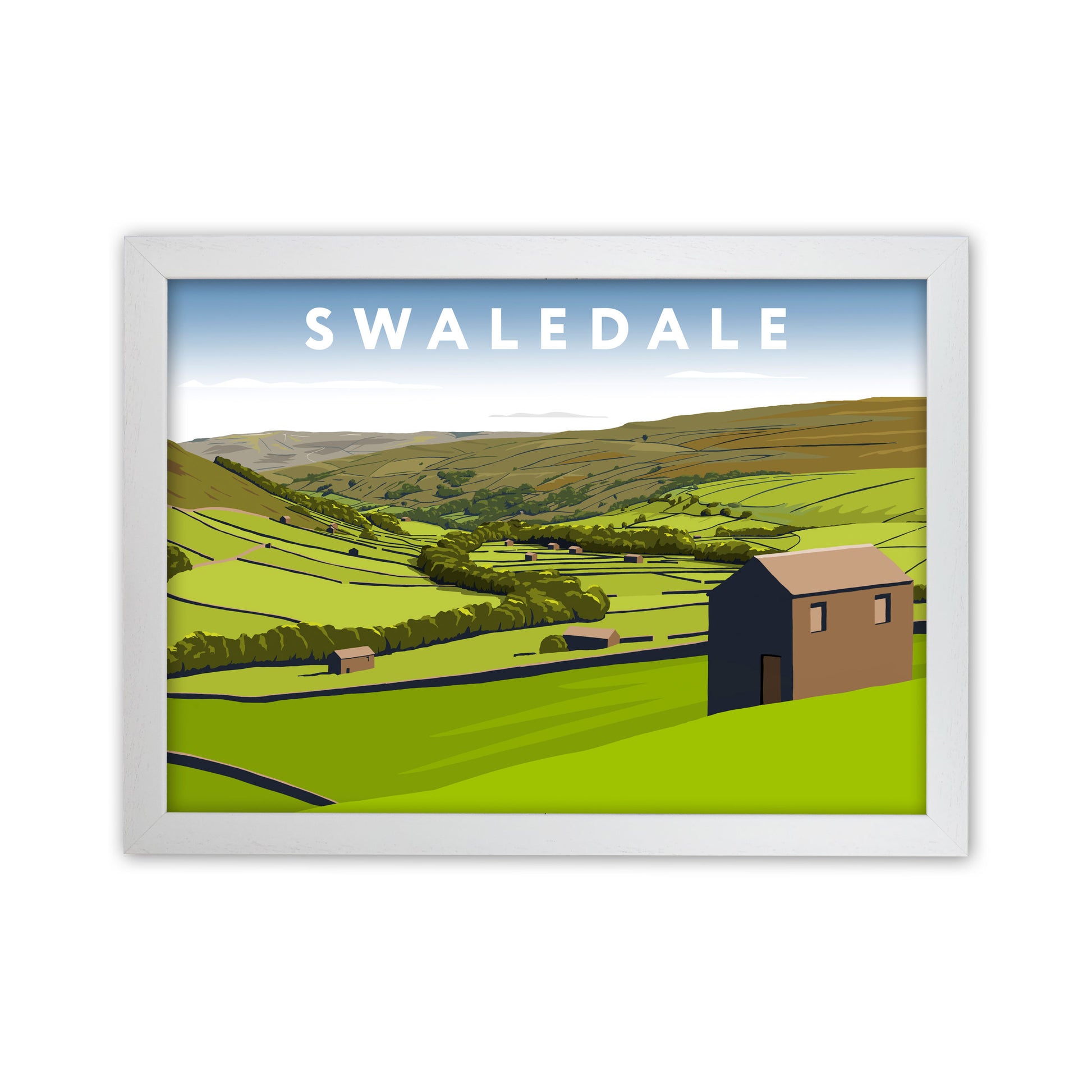 Swaledale2 by Richard O'Neill White Grain