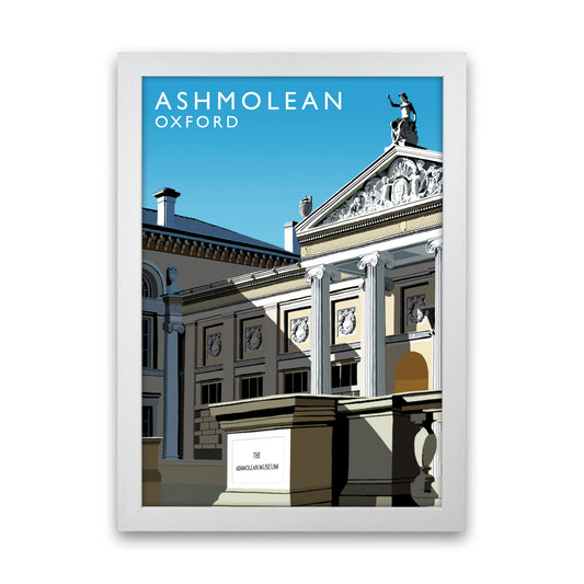 Ashmolean Portrait by Richard O'Neill White Grain