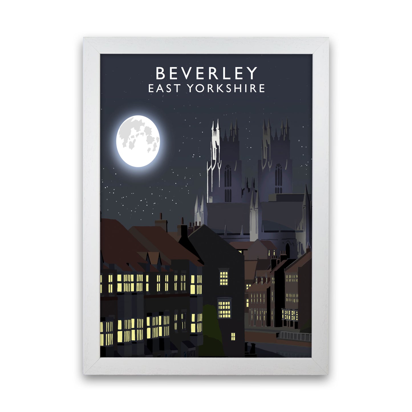 Beverley Night Portrait by Richard O'Neill White Grain