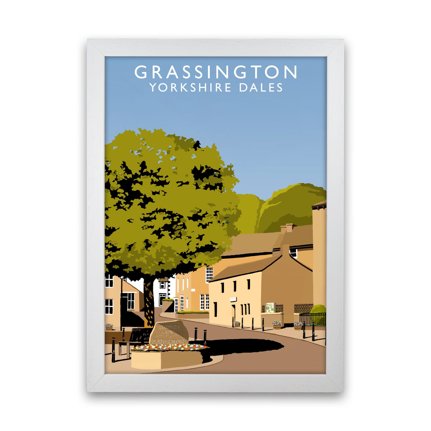 Grassington2 Portrait by Richard O'Neill White Grain