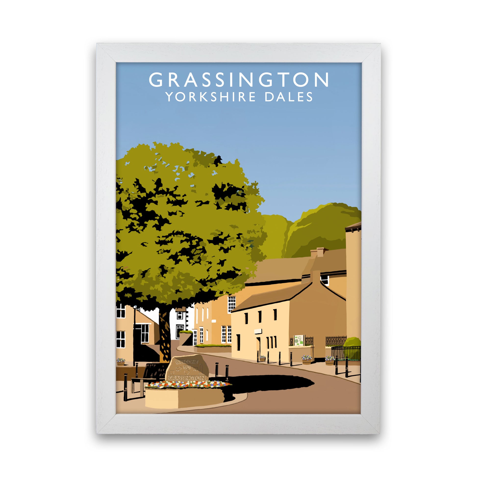 Grassington2 Portrait by Richard O'Neill White Grain