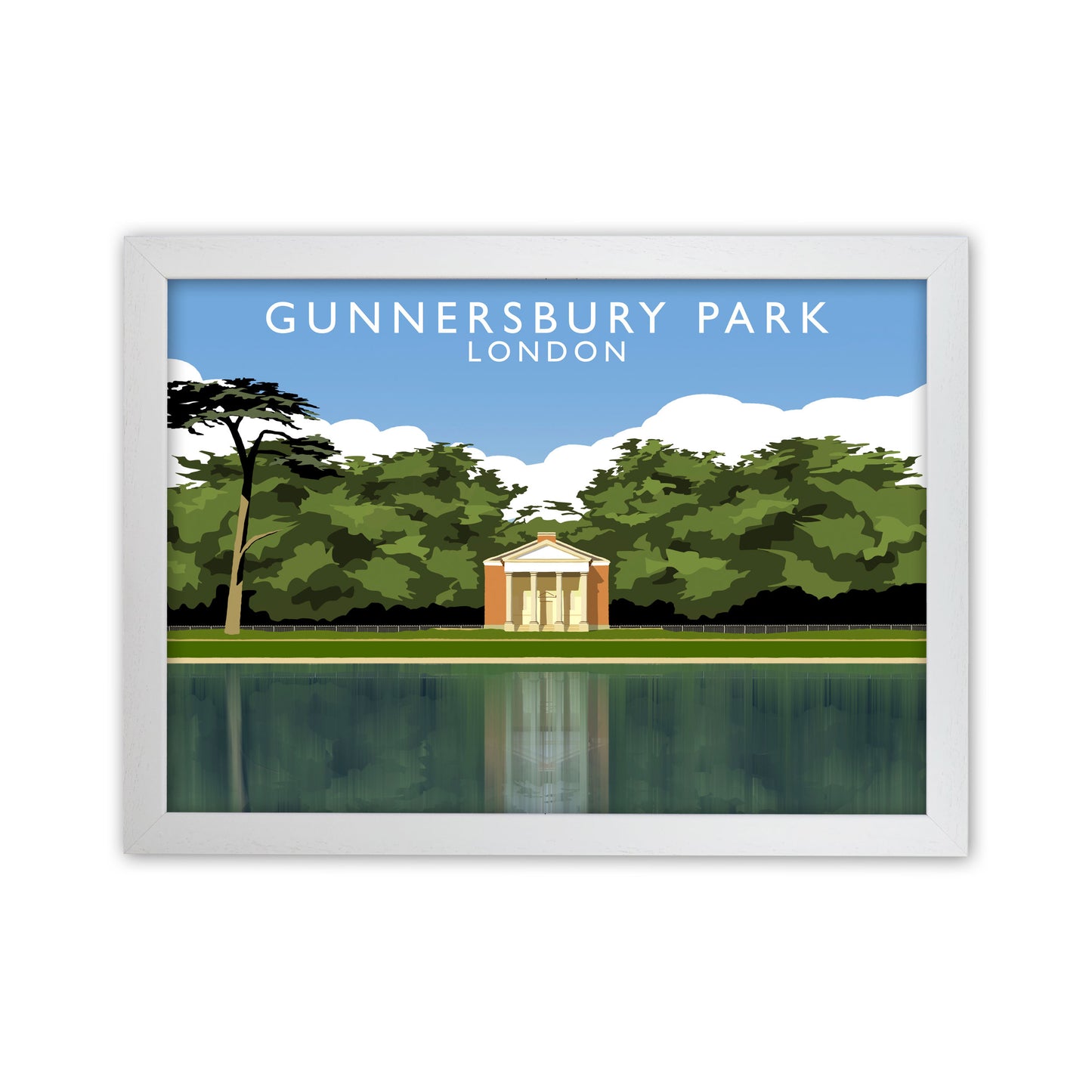 Gunnersbury Park by Richard O'Neill White Grain