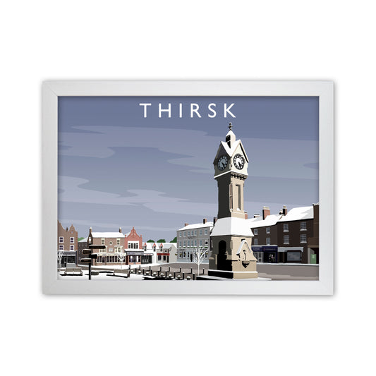 Thirsk 2 (snow) by Richard O'Neill White Grain