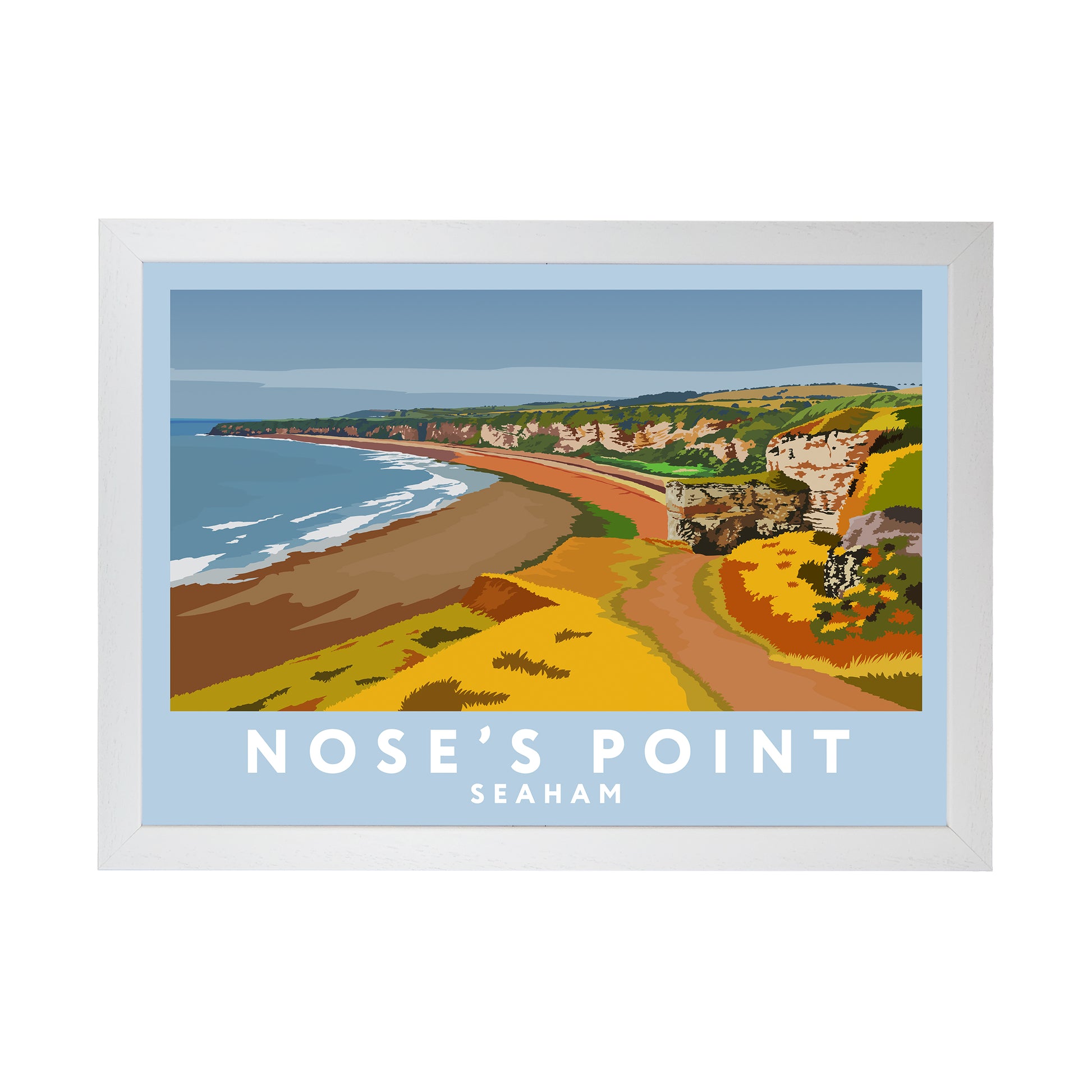 Nose's Point by Richard O'Neill White Grain